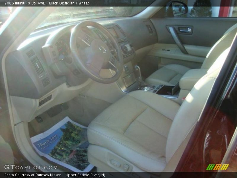 Black Obsidian / Wheat 2006 Infiniti FX 35 AWD