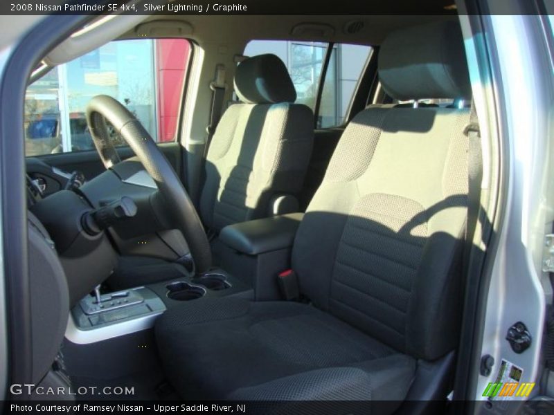 Silver Lightning / Graphite 2008 Nissan Pathfinder SE 4x4