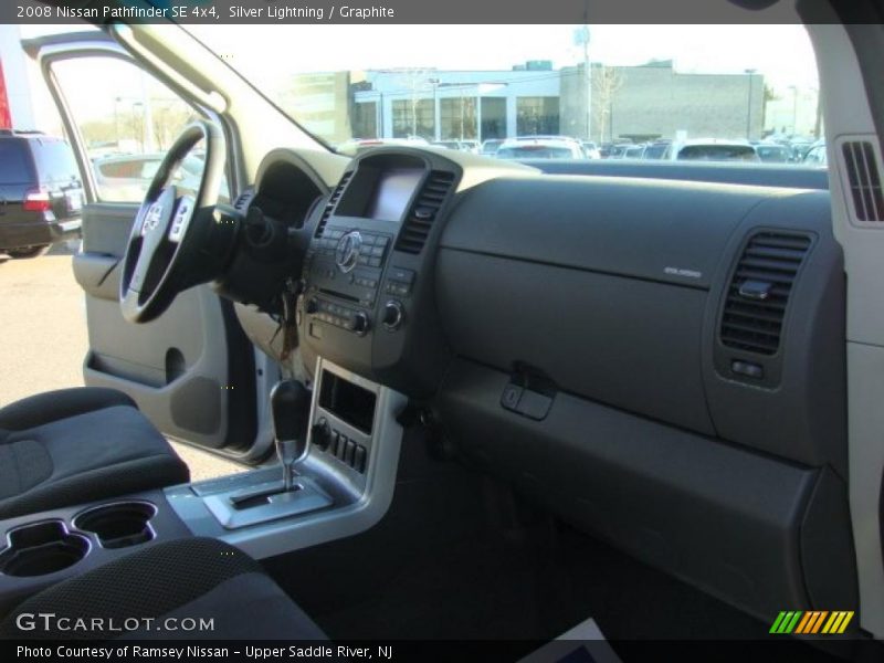 Silver Lightning / Graphite 2008 Nissan Pathfinder SE 4x4