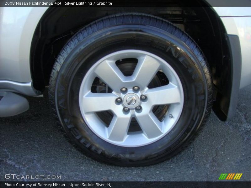 Silver Lightning / Graphite 2008 Nissan Pathfinder SE 4x4