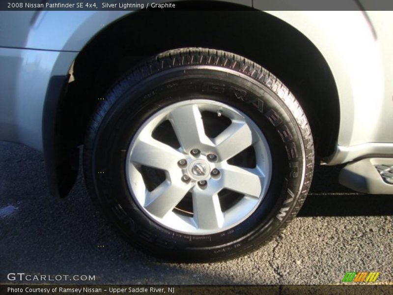 Silver Lightning / Graphite 2008 Nissan Pathfinder SE 4x4
