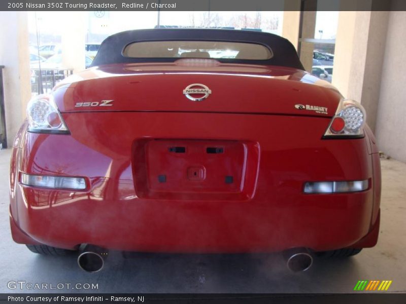 Redline / Charcoal 2005 Nissan 350Z Touring Roadster