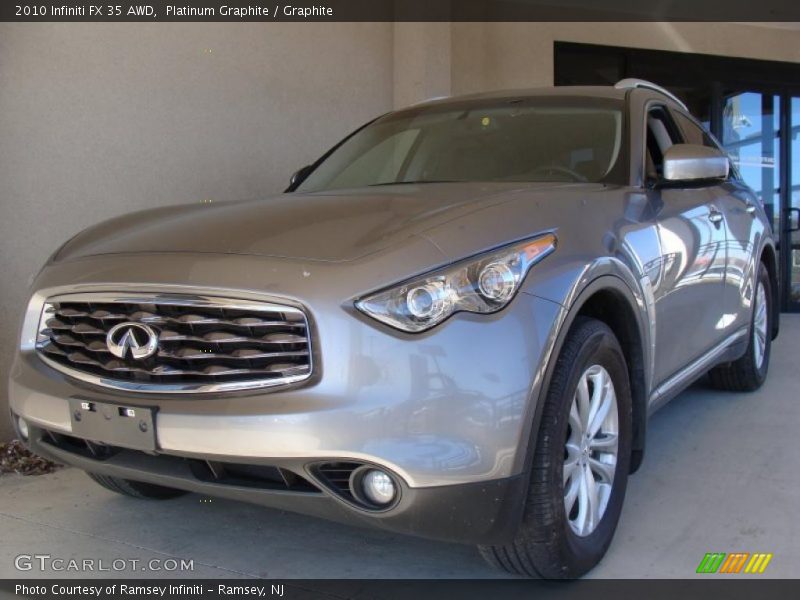 Platinum Graphite / Graphite 2010 Infiniti FX 35 AWD