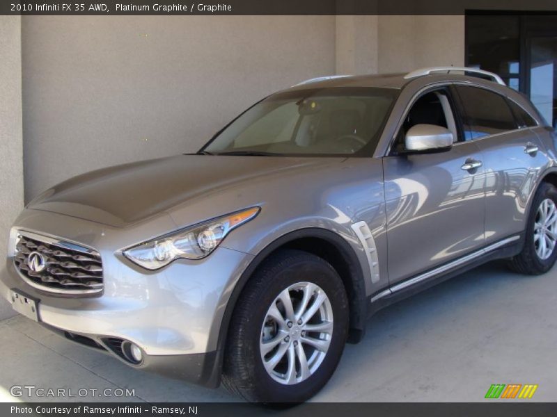 Platinum Graphite / Graphite 2010 Infiniti FX 35 AWD