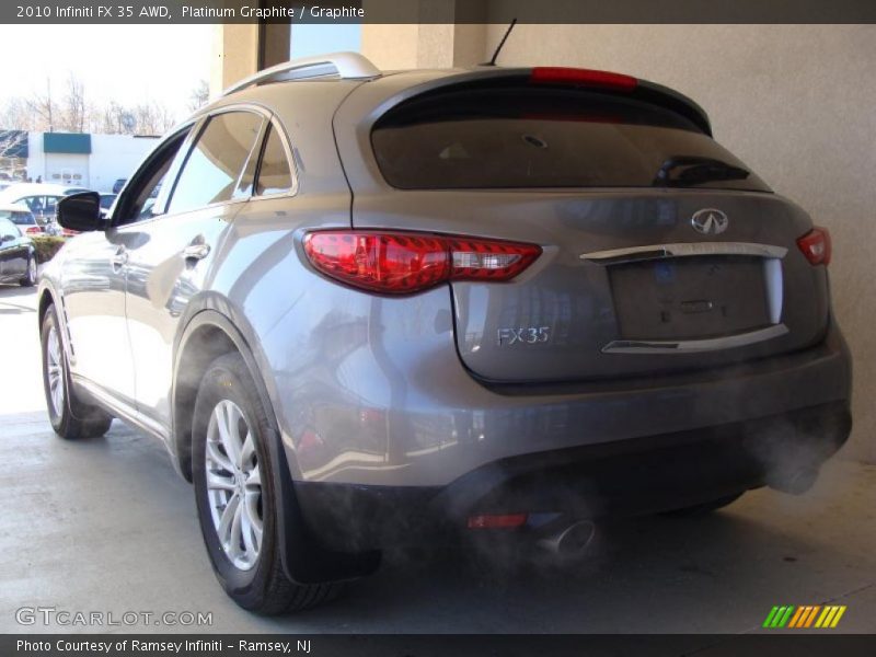Platinum Graphite / Graphite 2010 Infiniti FX 35 AWD