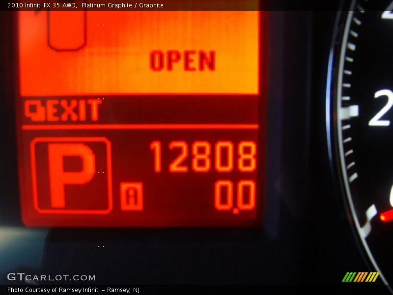 Platinum Graphite / Graphite 2010 Infiniti FX 35 AWD