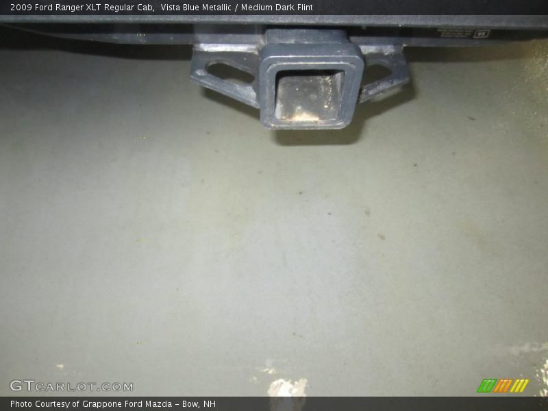 Vista Blue Metallic / Medium Dark Flint 2009 Ford Ranger XLT Regular Cab