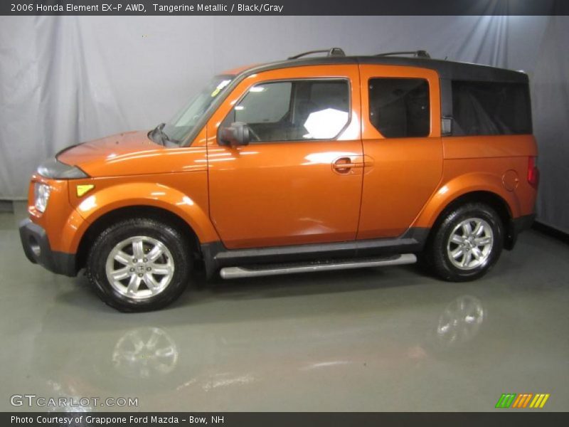 Tangerine Metallic / Black/Gray 2006 Honda Element EX-P AWD