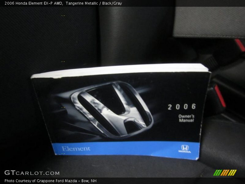 Tangerine Metallic / Black/Gray 2006 Honda Element EX-P AWD