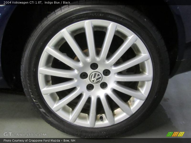 Indigo Blue / Black 2004 Volkswagen GTI 1.8T