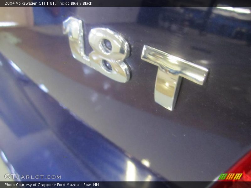 Indigo Blue / Black 2004 Volkswagen GTI 1.8T