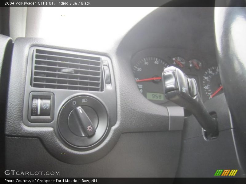 Indigo Blue / Black 2004 Volkswagen GTI 1.8T