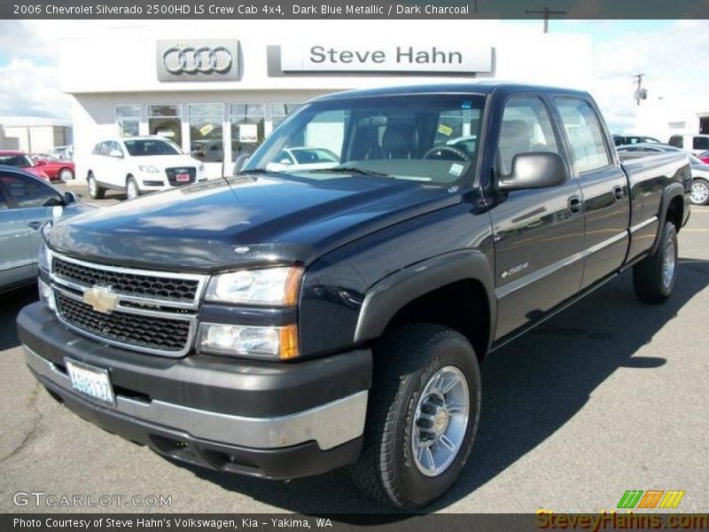 Dark Blue Metallic / Dark Charcoal 2006 Chevrolet Silverado 2500HD LS Crew Cab 4x4
