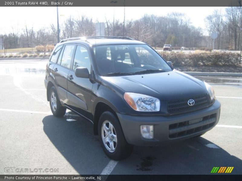 Black / Gray 2001 Toyota RAV4 4WD