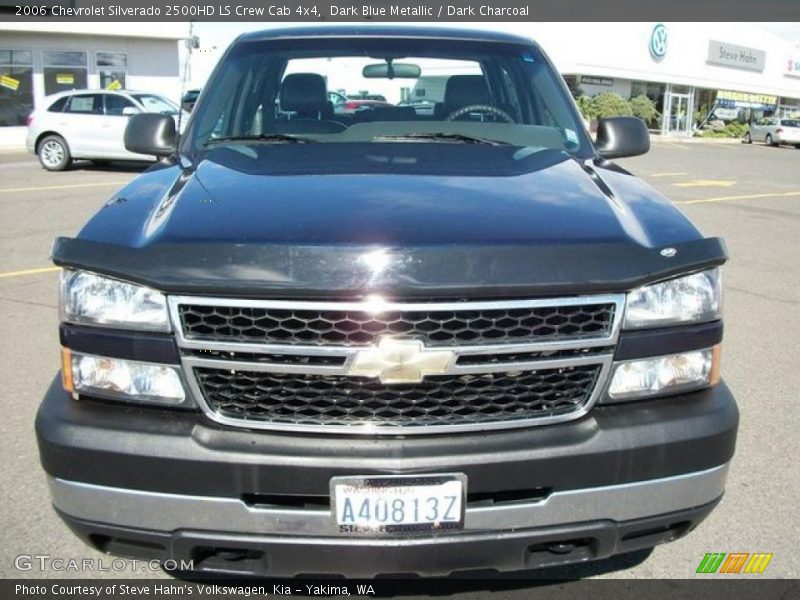 Dark Blue Metallic / Dark Charcoal 2006 Chevrolet Silverado 2500HD LS Crew Cab 4x4