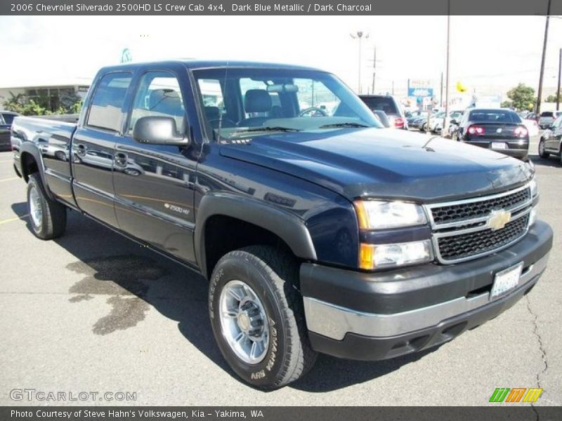 Dark Blue Metallic / Dark Charcoal 2006 Chevrolet Silverado 2500HD LS Crew Cab 4x4