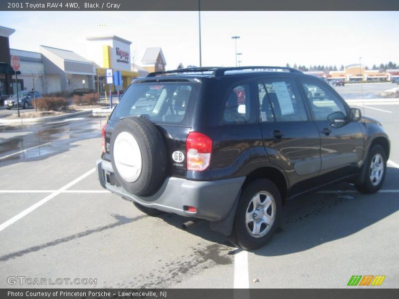 Black / Gray 2001 Toyota RAV4 4WD