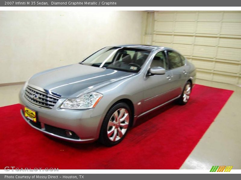 Diamond Graphite Metallic / Graphite 2007 Infiniti M 35 Sedan