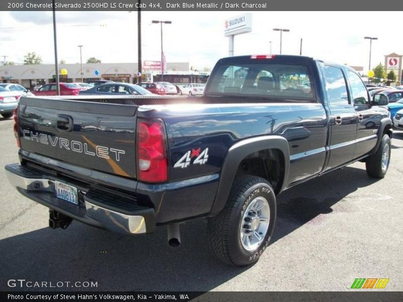 Dark Blue Metallic / Dark Charcoal 2006 Chevrolet Silverado 2500HD LS Crew Cab 4x4