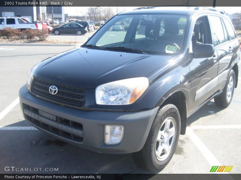 Black / Gray 2001 Toyota RAV4 4WD