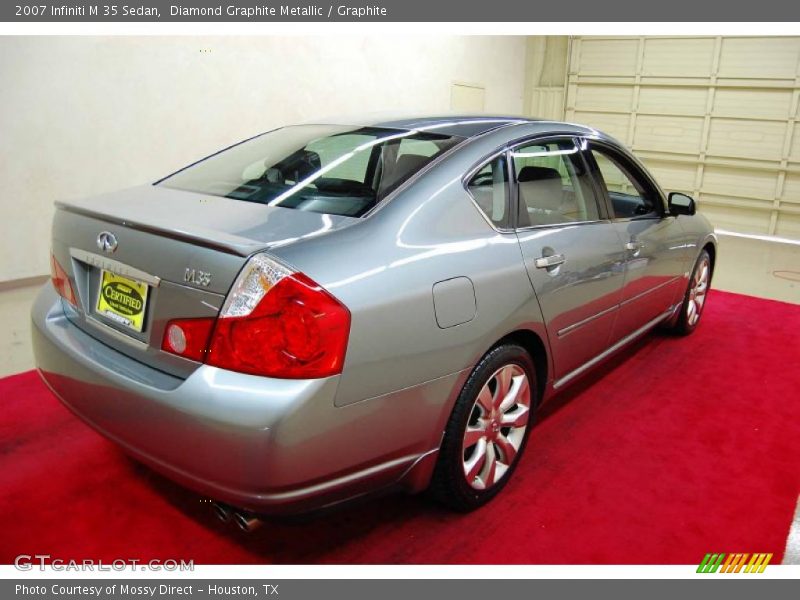Diamond Graphite Metallic / Graphite 2007 Infiniti M 35 Sedan