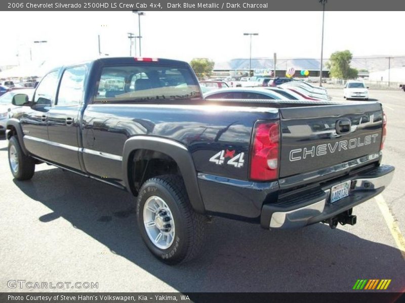 Dark Blue Metallic / Dark Charcoal 2006 Chevrolet Silverado 2500HD LS Crew Cab 4x4
