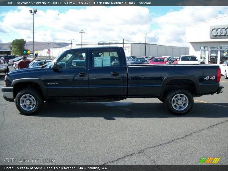 Dark Blue Metallic / Dark Charcoal 2006 Chevrolet Silverado 2500HD LS Crew Cab 4x4