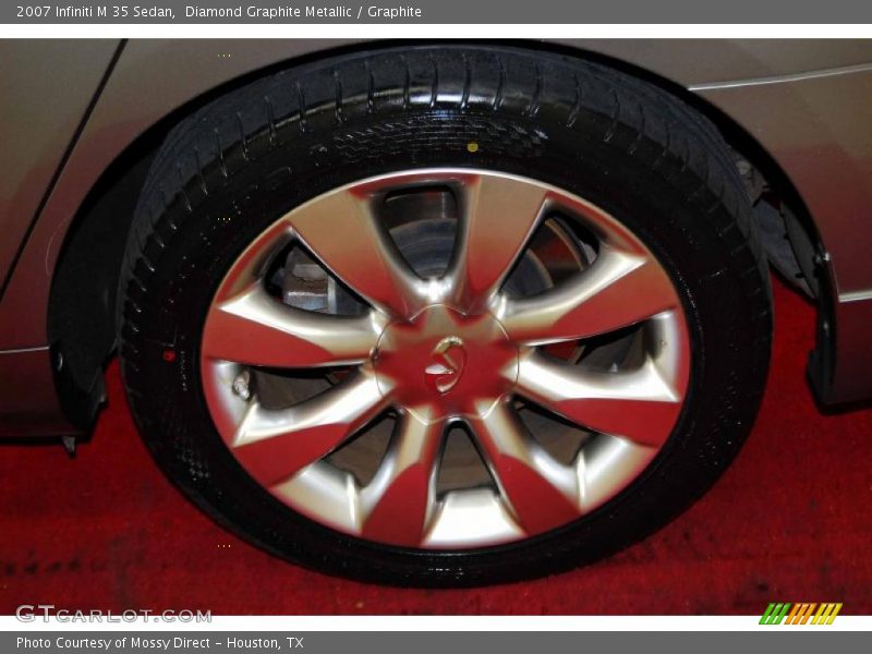 Diamond Graphite Metallic / Graphite 2007 Infiniti M 35 Sedan