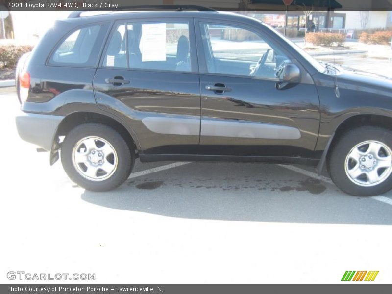 Black / Gray 2001 Toyota RAV4 4WD