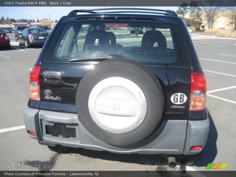 Black / Gray 2001 Toyota RAV4 4WD