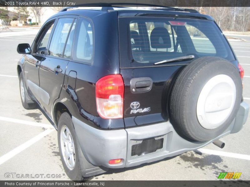 Black / Gray 2001 Toyota RAV4 4WD