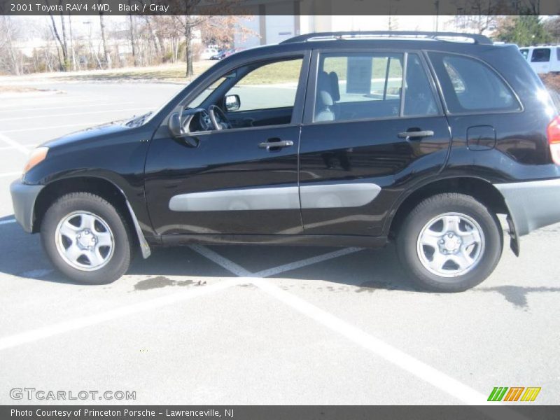 Black / Gray 2001 Toyota RAV4 4WD
