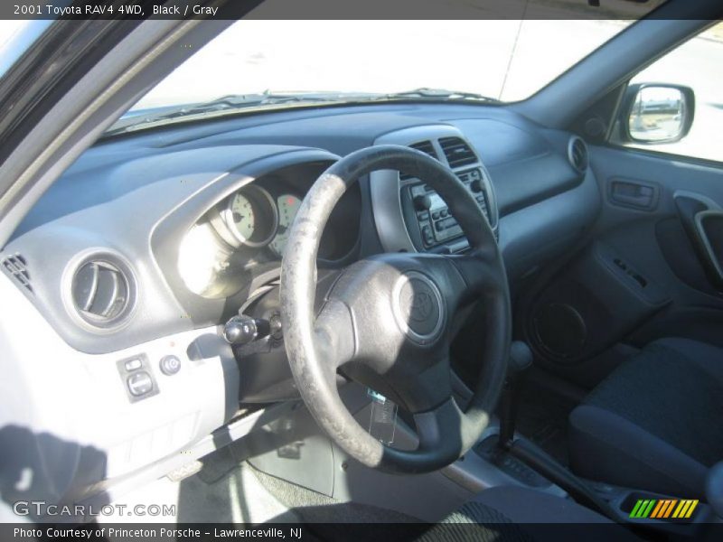 Black / Gray 2001 Toyota RAV4 4WD