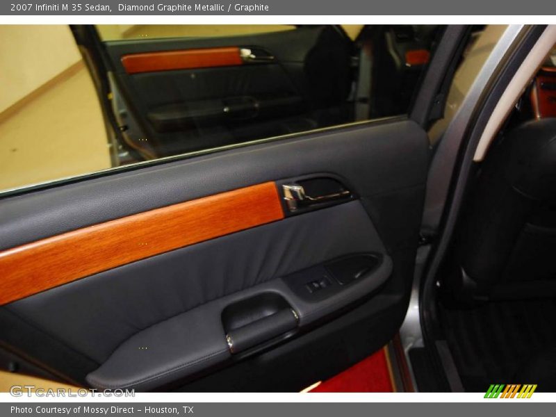 Diamond Graphite Metallic / Graphite 2007 Infiniti M 35 Sedan