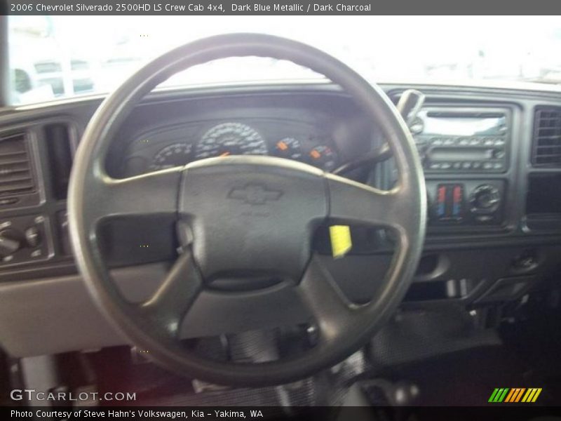 Dark Blue Metallic / Dark Charcoal 2006 Chevrolet Silverado 2500HD LS Crew Cab 4x4