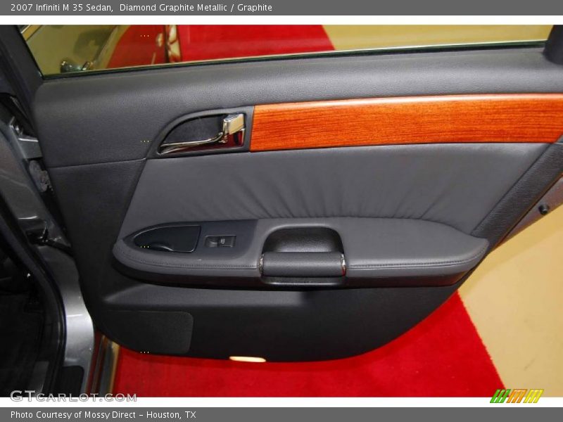 Diamond Graphite Metallic / Graphite 2007 Infiniti M 35 Sedan