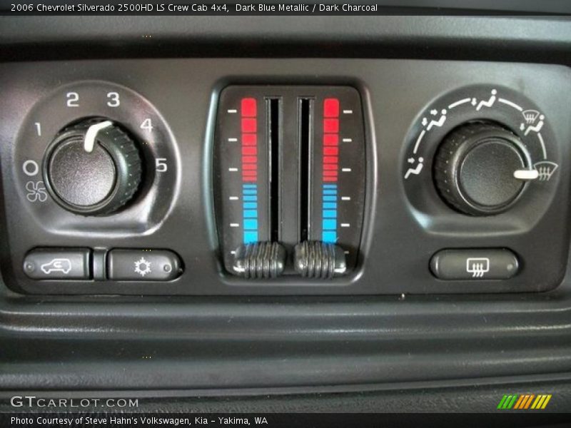 Dark Blue Metallic / Dark Charcoal 2006 Chevrolet Silverado 2500HD LS Crew Cab 4x4