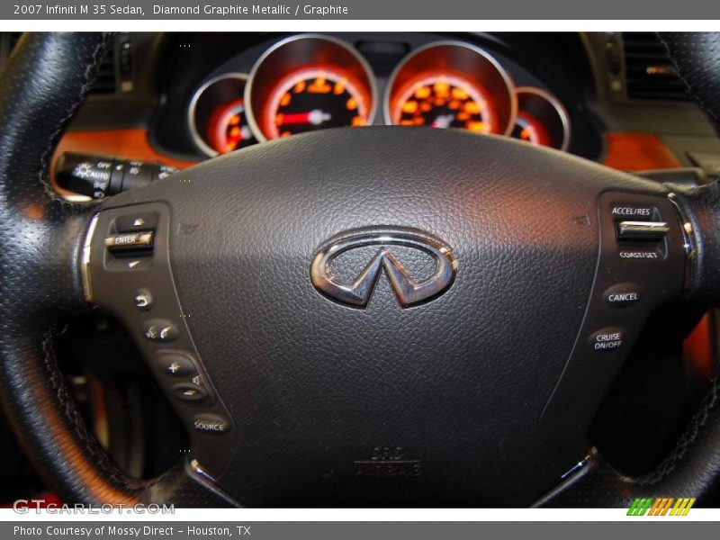 Diamond Graphite Metallic / Graphite 2007 Infiniti M 35 Sedan