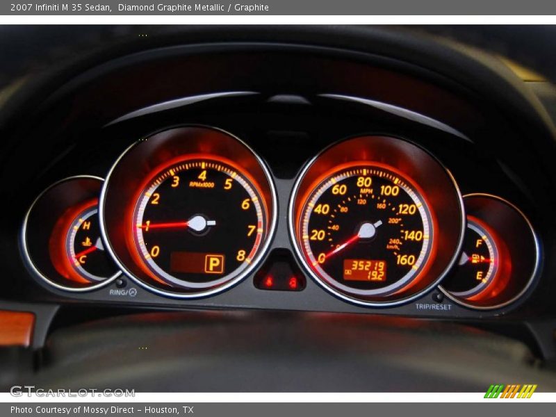 Diamond Graphite Metallic / Graphite 2007 Infiniti M 35 Sedan