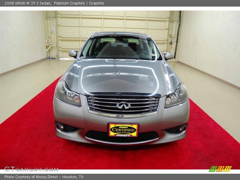 Platinum Graphite / Graphite 2008 Infiniti M 35 S Sedan