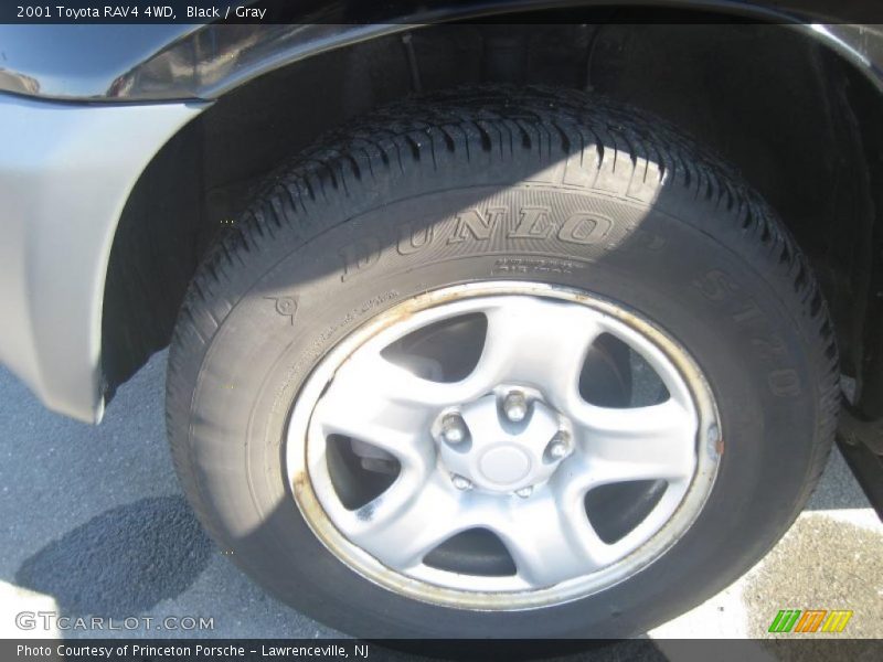 Black / Gray 2001 Toyota RAV4 4WD