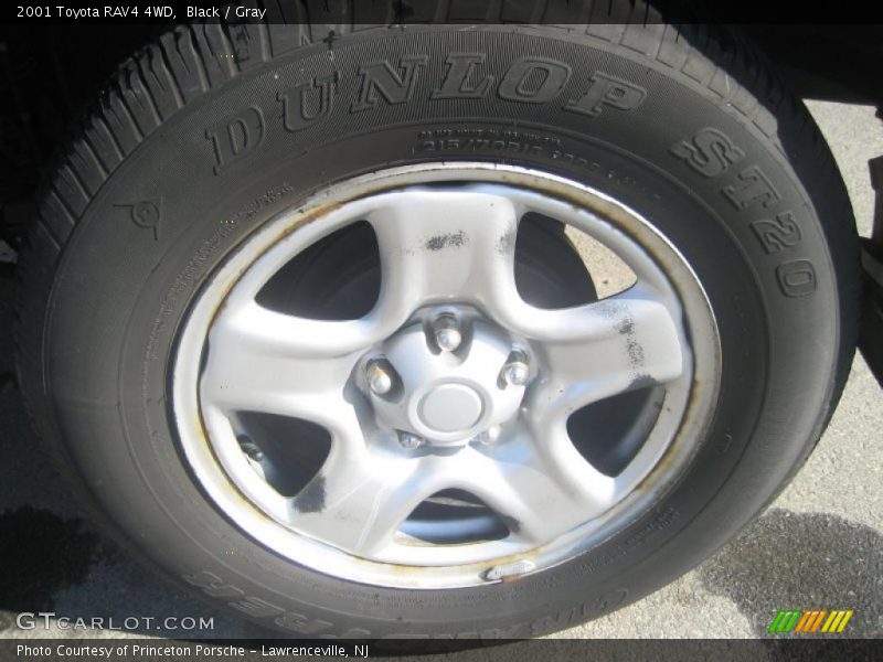 Black / Gray 2001 Toyota RAV4 4WD