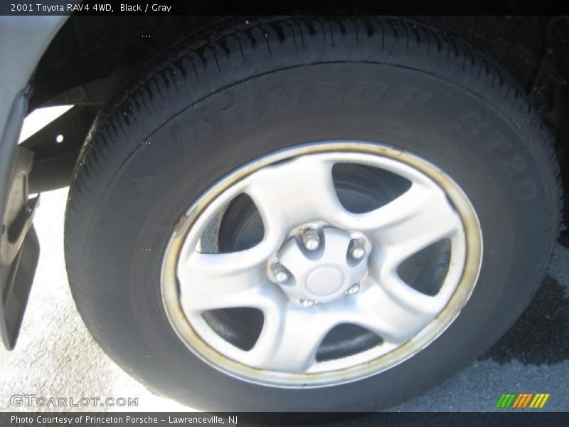 Black / Gray 2001 Toyota RAV4 4WD