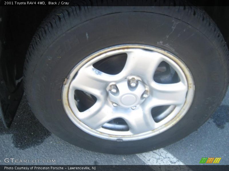 Black / Gray 2001 Toyota RAV4 4WD