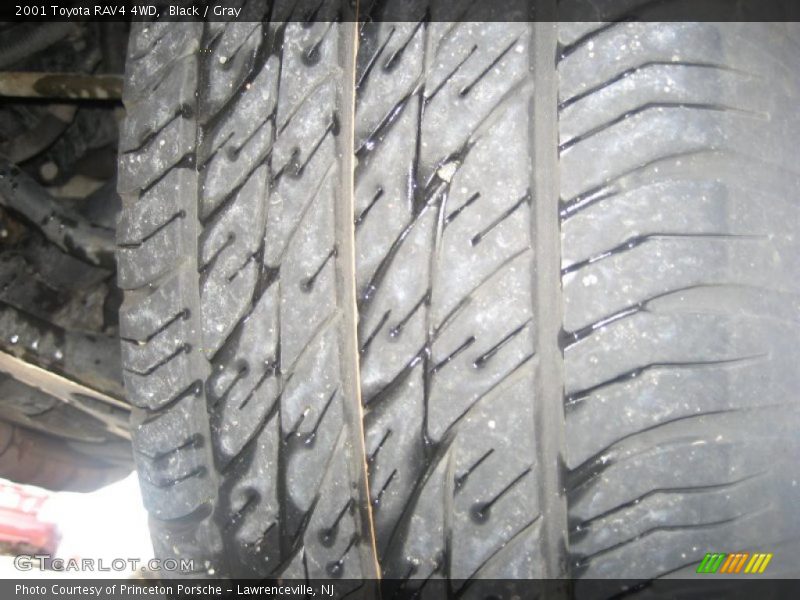 Black / Gray 2001 Toyota RAV4 4WD