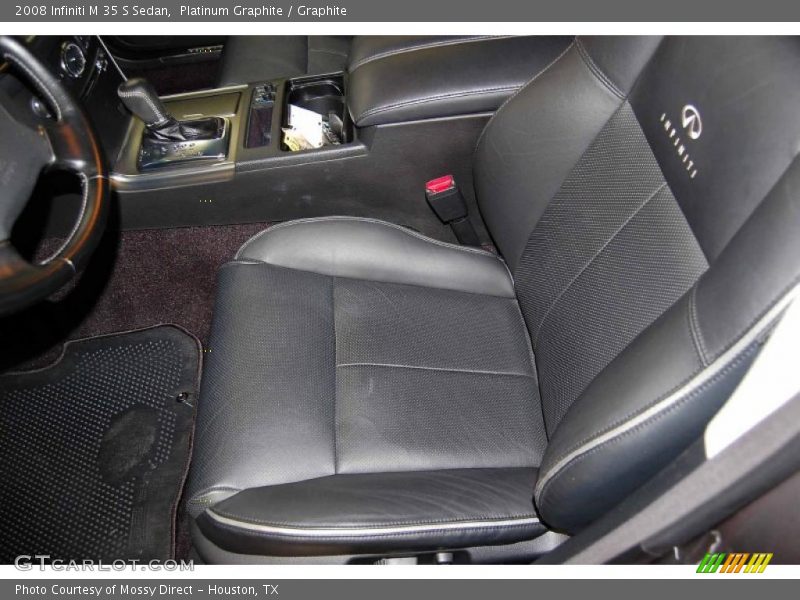 Platinum Graphite / Graphite 2008 Infiniti M 35 S Sedan