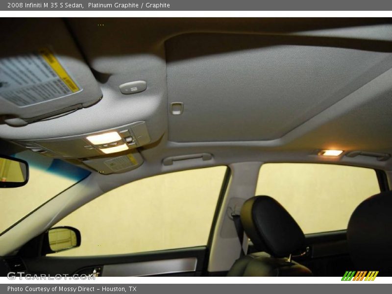 Platinum Graphite / Graphite 2008 Infiniti M 35 S Sedan