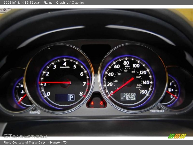 Platinum Graphite / Graphite 2008 Infiniti M 35 S Sedan
