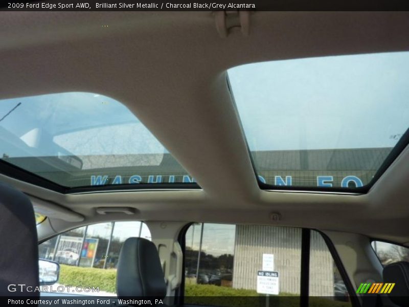 Sunroof of 2009 Edge Sport AWD