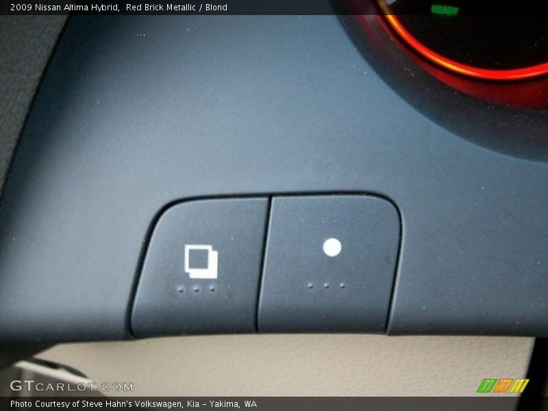 Red Brick Metallic / Blond 2009 Nissan Altima Hybrid
